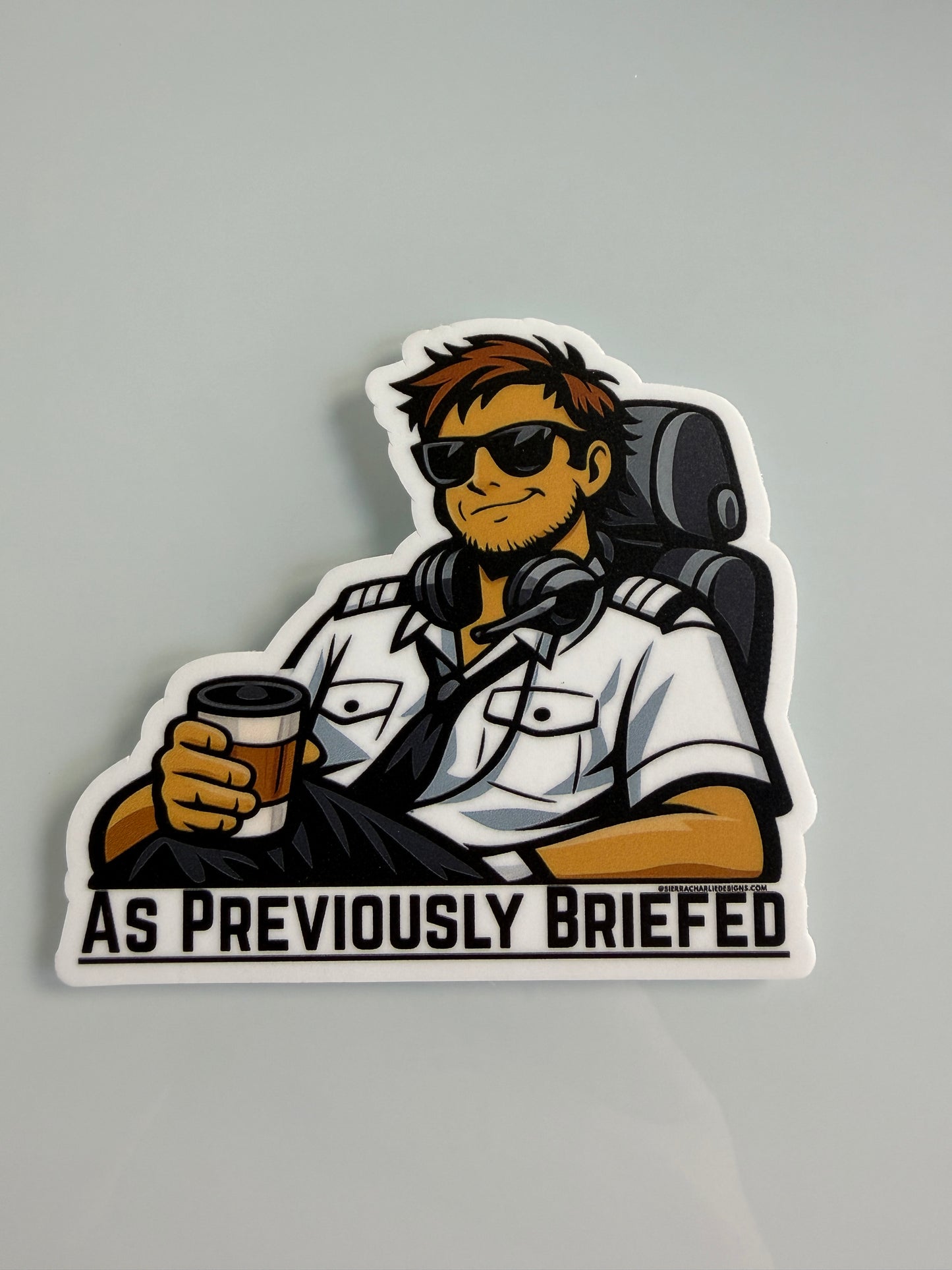 As Previously Briefed Sticker