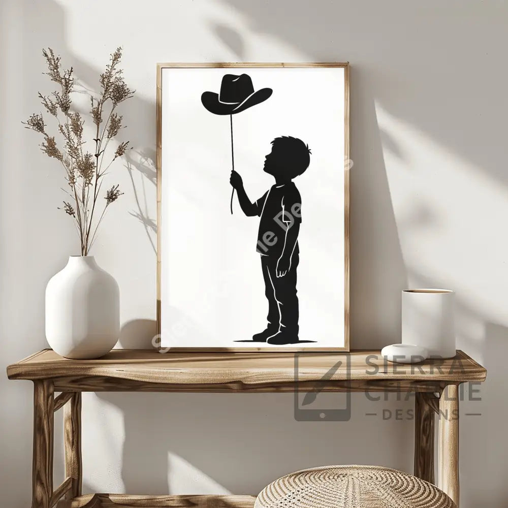 Cowboy Dreams Art Print Print