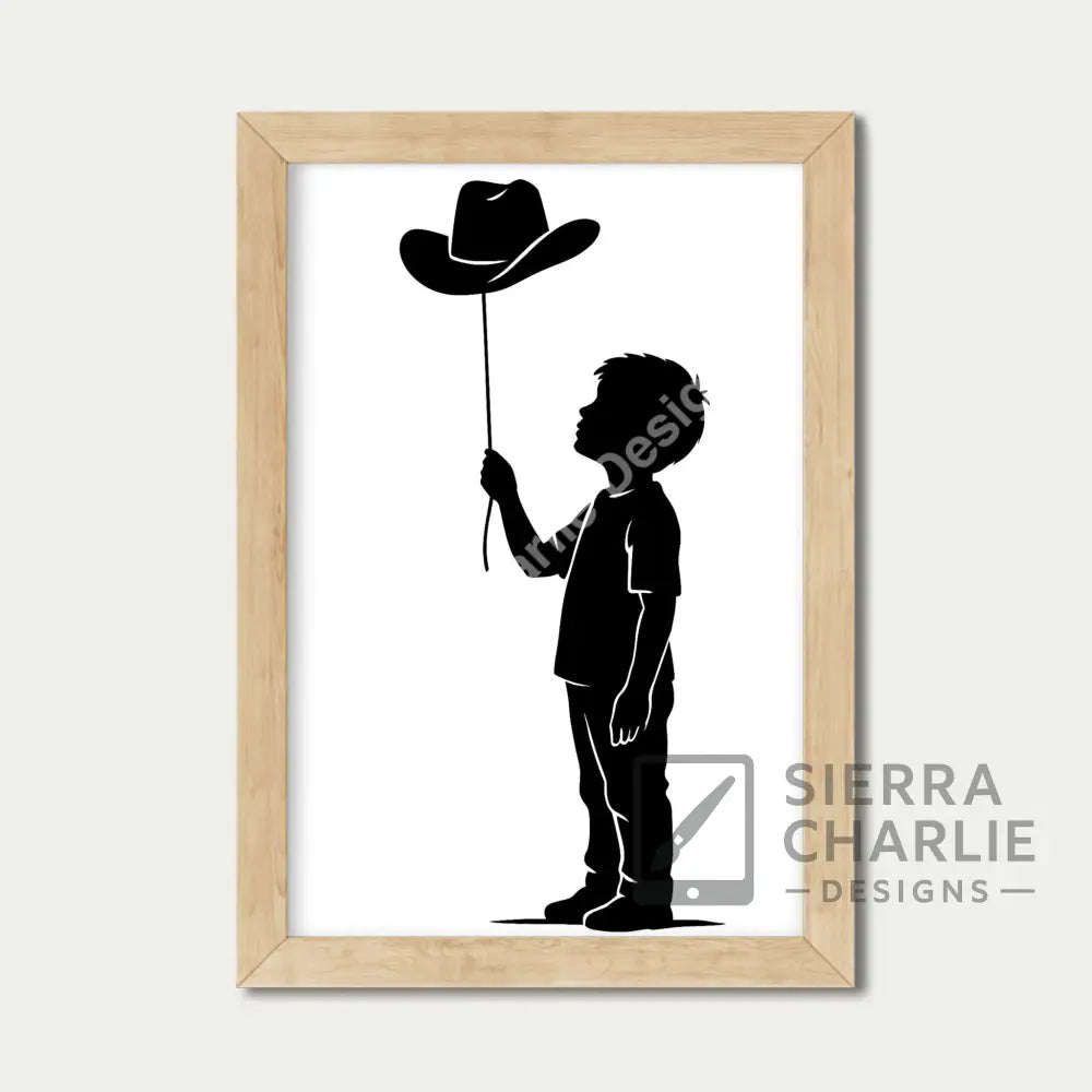 Cowboy Dreams Art Print Print