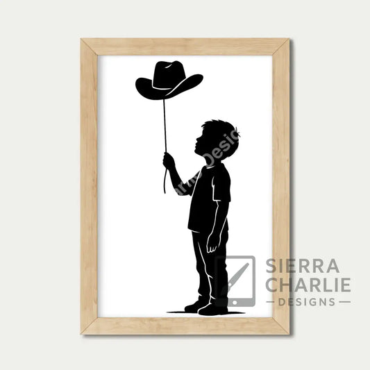 Cowboy Dreams Art Print Print