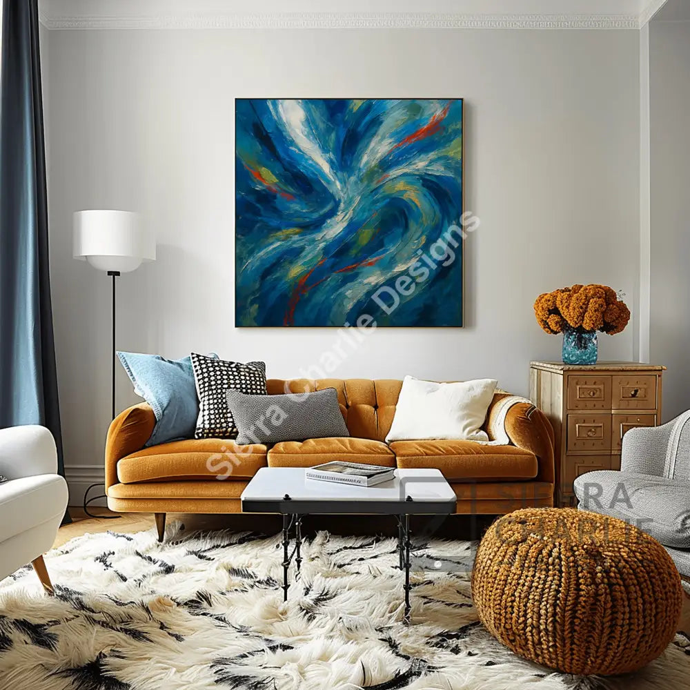 Energy Abstract Art Print Print
