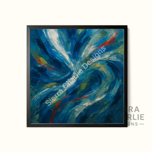 Energy Abstract Art Print Print