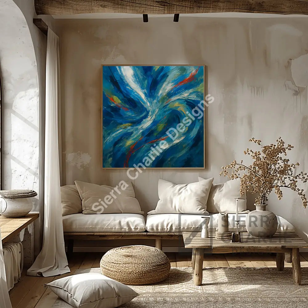 Energy Abstract Art Print Print