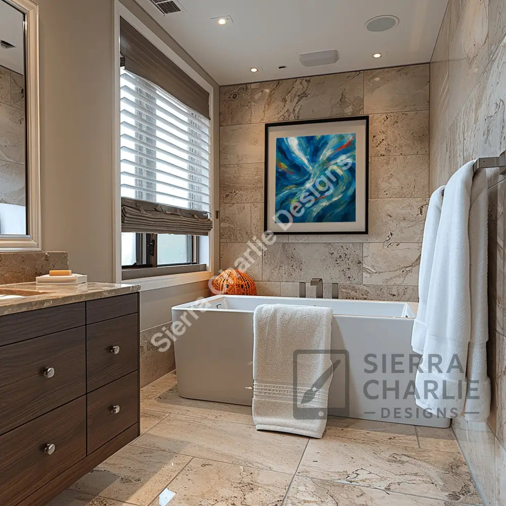 Energy Abstract Art Print Print