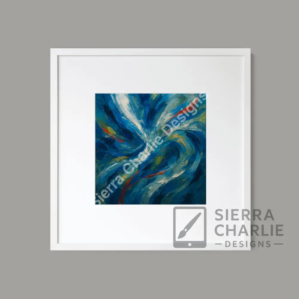 Energy Abstract Art Print Print